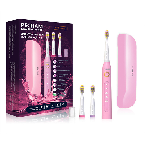 Электрическая зубная щетка PECHAM Электрическая зубная щетка взрослая